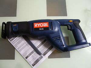 New Ryobi P510 18v Cordless Reciprocating Saw use 18 volt P100 P103 