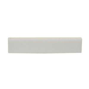 Ceramic Tile Bright Snow White 3/4 in. x 6 in. Ceramic Liner Bar 