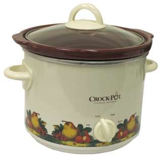 New Crock Pot SCR300 R Classic 3 Quart 3 Lb Round Manual Slow Cooker 3 