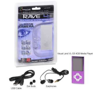 Visual Land Rave 4GB Media Player Product Details