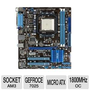 Asus M4N68T M V2 Motherboard   Socket AM3, Micro ATX, nForce 630a 