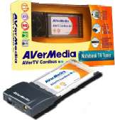 AverMedia AVerTV MTVCARDBUS PCMCIA TV Tuner Card Item#  A46 4064 