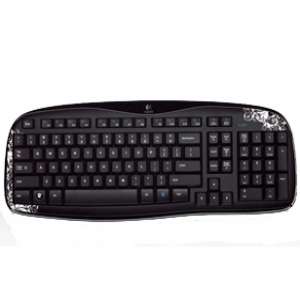 Logitech K250 Wireless Keyboard   Dark Fleur 