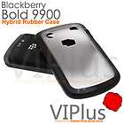 Hybrid Dual Tone Gel Rubber TPU Soft Skin Case Cover Blackberry Bold 