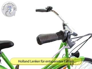 28 Zoll Hollandfahrrad Amsterdam grün Holland Rad Damenrad 28H3GG 