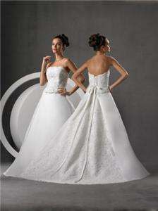 NWOT Forever Yours 45203 wedding dress bridal gown WH 6  