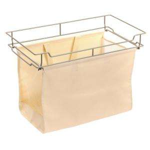   Stewart Living Full Extension Hamper with 16 in. Removable Canvas Bag