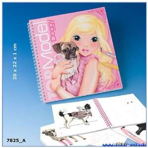 Create your TOPModel doggy Malbuch 7825_A  Spielzeug