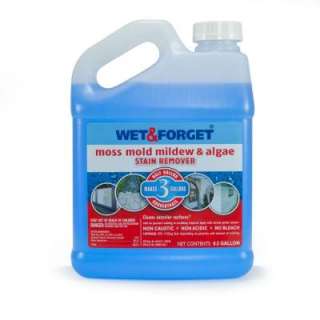 Wet & Forget 0.5 Gal. Moss Mold Mildew and Algae Stain Remover 800003 