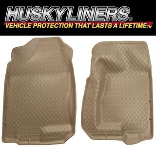 Husky Liner 31303 Tan Front Floor Molded Custom Fit Mat  