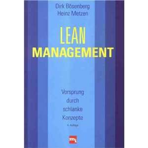 Lean Management. Vorsprung durch schlanke Konzepte  Dirk 