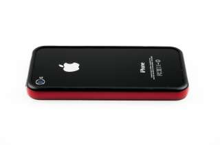 iPhone 4 Bumper Schutzhülle ROT SCHWARZ  