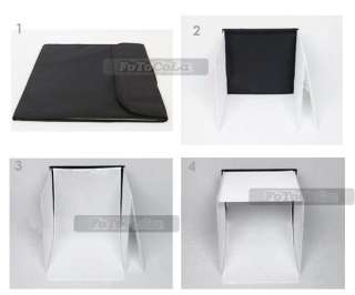 20 50cm photo studio tent light cube softbox kit box  