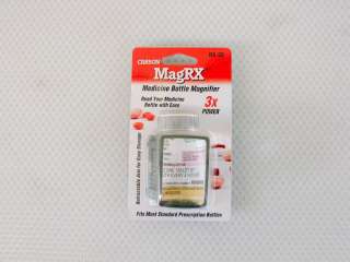 Carson RX 55 Medicine Bottle Label Magnifier 3x NEW  