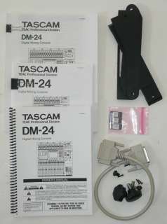 Tascam DM 24 Digital Mixer w/ Meterbridge DM24 +++  
