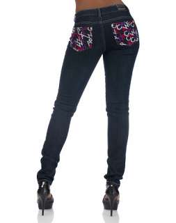 ROCAWEAR EMBROIDERED FASHION JEAN  