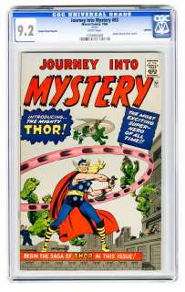 Journey Into Mystery #83 CGC 9.2 Marvel Silver Age Golden Record 