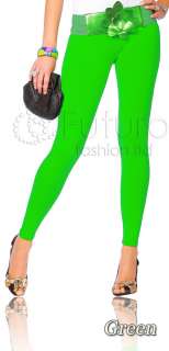 WET LOOK Winter Warm THICK & HEAVY Full Length Leggings Mix Colour 