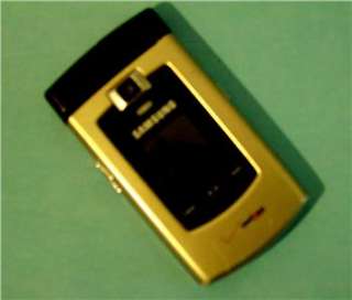 Samsung Alias U740 Full Qwerty Kybrd Video Verizon Gold REFURBISHED 