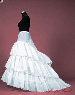 Reifrock 3 Ringe, Unterrock Petticoat in weiss für Brautkleid mit 