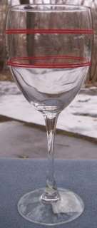 Waechtersbach Christmas Thin Stemmed Wine Goblets NEW  