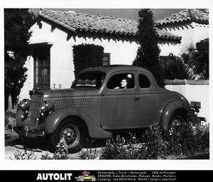 1935 Ford 5 Window Coupe Factory Photo  