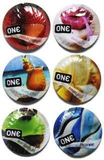 ONE Flavor Waves Condoms   12 Pack  