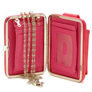 Cellphone IPhone Ipod case bag frame wallet red  