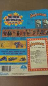 1984 SUPER POWERS COLLECTION Hawkman Supeman Aquaman Batman Green 