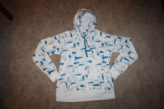 NWT UNDER ARMOUR® Womens Loose fit Hoodie Coldgear Smudge Print 