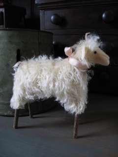 Lamb Pattern & Kit Inspired by Antique German Sheep  