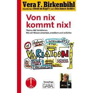 Von Nix kommt nix   Vera F. Birkenbihl [VHS] Vera F. Birkenbihl 