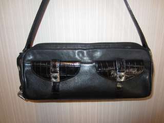 BEAUTIFUL Authentic BRIGHTON Handbag Tote Purse SOFT BLACK LEATHER 