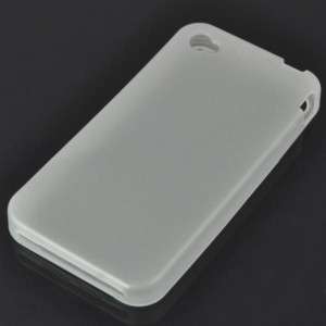 Glow in the Dark Protective Case for iPhone 4   White  