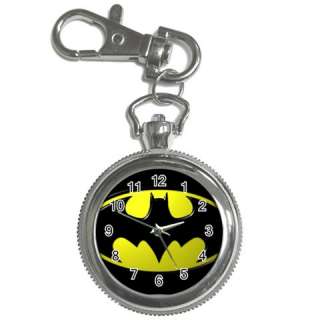 BATMAN LOGO Key Chain Wrist Watch Gift  