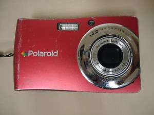Listed as Polaroid T1035 10.0 MP Digital Camera   Red in category