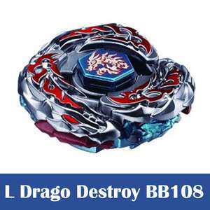 Toupie Beyblade 4D L Drago Destroy BB108 Metal Masters Fusion Launcher 