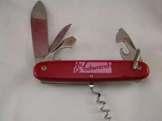 SWISS ARMY STYLE ADVERTISING COLONIAL CUTLERY USA MR GOODWRENCH  