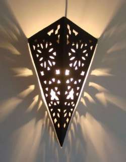 Applique spot marocain ciselée lampe lustre plafonnier  