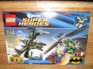 LEGO 6863 DC Universe SUPER HEROES BATMAN Batwing Battle Over Gotham 