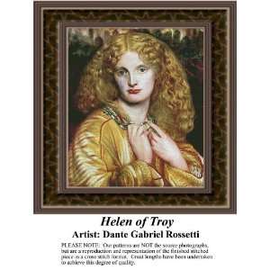  Helen of Troy, Cross Stitch Pattern PDF Download Available 