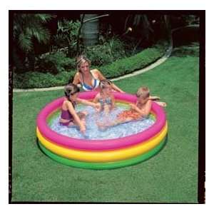 Intex Sunset Glow Inflatable Pool : Toys & Games : 