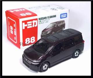 TOMICA #88 NISSAN ELGRAND 1/64 2010 NEW MODEL TOMY GIFT  