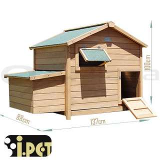 Chicken Coop Hen house Chook Hutch Cage Rabbit or Guinea
