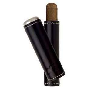 Xikar Envoy Single Leather Cigar Case, Black  Sports 