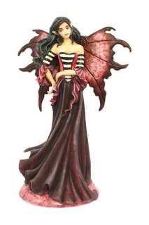 Goth Magenta Faery Amy Brown Gothic Fairy Figurine  
