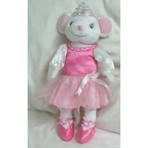  Angelina Ballerina Speaking Plush Doll w/Crown and Ballet Outfit Toys