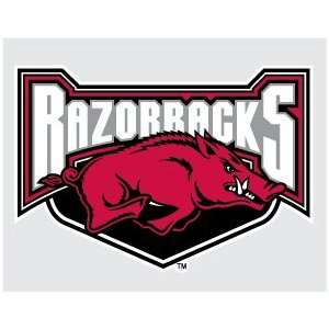  ARKANSAS RAZORBACKS Hog with Razorbacks Logo vinyl decal 4 