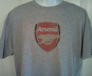 ARSENAL Football Club Premier League T Shirt Large  