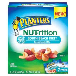 Planters Nut rition South Beach Diet Recommended Nut Mix 7 pk. product 